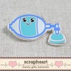 Small Bag Valve Mask Enamel Pin, ICU RN Nursing Gifts,
