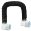 4inch 10FT Dryer Vent Hose for Tight Space, 90 Degree