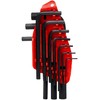 Rolson 40352 10 pc 1.5 -10 mm Hex Key Set