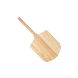 American Metalcraft 4220 Wood Pizza Peel with 20" Handle, 21" x 20" Blade