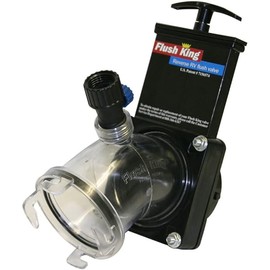 Valterra Flush King™ 45 Degree Reverse Flush Valve Attachment for RV, Camper, Trailer