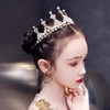 YADIRF Girls Tiara Princess Crown Headband Rhinestone Hairpiece For Women