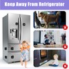 Pletpet 4PCS Fridge Lock Combination, Self-Adhesive Refrigerator Locks Freezer Door