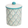 Tranquillo Storage Tin with Lid Hand Printed Ceramic Oriental 8