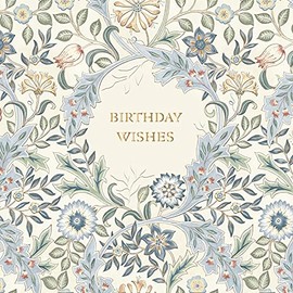 Birthday Wishes Wallpaper Birthday Greeting Card William Morris & Co Cards IJ0063 IJ0063