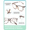 LianSan Sturdy Photochromic Distance Glasses for Women - with Spring