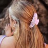 Fashey Acrylic Claw Clip White Hair Clips Cute Medium Hair