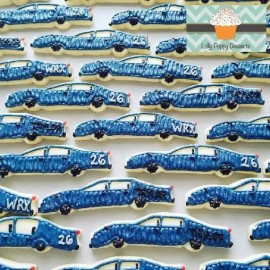 Unbranded Race Car 5'' Cookie Cutter Metal