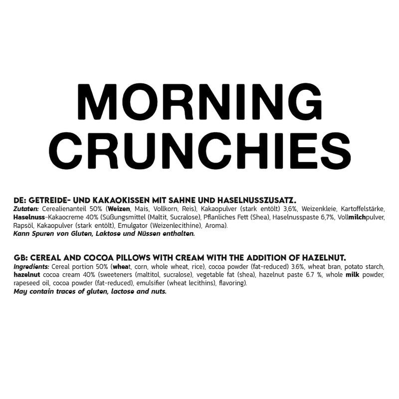 Inlead Morning Crunchies 210 g Hazelnut Flavour (1 x 210