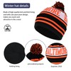 Veminei Vintage Classic Skull Cap Beanie Hat Cuffed Winter Hat