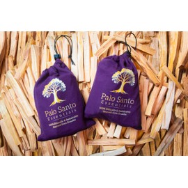Premium Palo Santo Sticks – Sustainably Harvested Natural Incense for Energy Cleansing, Meditation, Relaxation & Spiritual Healing – 100% Pure Wood Smudge Sticks with Reusable Drawstring Bag