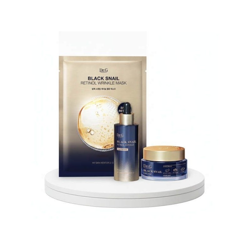Dr.G [Gift Set/Glowing Elasticity] Dr. G Black Snail Retinol 3
