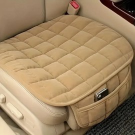 Winter Car Seat Cushion for Front Seats – Warm, Breathable Anti-Slip Seat Protector for Comfortable Daily Driving