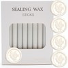 Pearl White Sealing Wax Sticks, ONWINPOR 20 Pieces Glue Gun