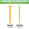 GoSports 3.25” Widemouth Tees Plastic Golf Tees, 60 Tee Player’s