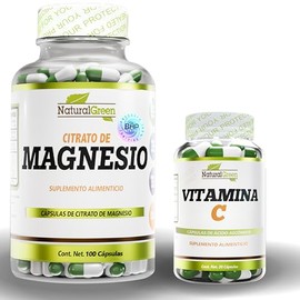 BHP NUTRITION- Citrato de magnesio puro, capsulas, 240,0mg por porción, alta absorción ingredientes naturales. Citrate Mag. BHP Nutrition (100)