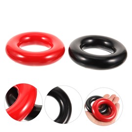 WOONEKY Golf Swing Training Tool 4pcs Golf Weighted Swing Ring Portable Golfing Practice Aid Iron Material