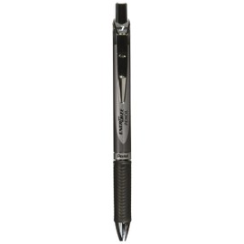 Pentel Mechanical Pencil, Retractable Tip, Latex Rubber Grip, 0.7mm, Black (PENPL77A)