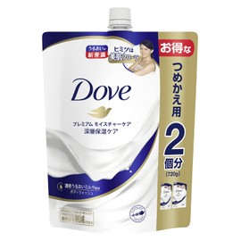 Dove Dove Body Wash, Premium Moisture Care, Refill, 24.3 oz (720 g), Body Soap, Soft Floral Scent