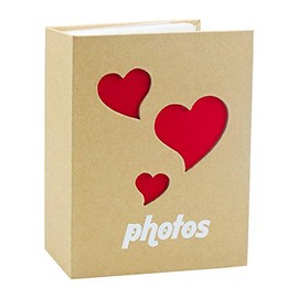 Photo Album, 50 Pages Slip in Holiday Picture Albums Holiday Memory Book for 100 Pictures, 4 X 6 Inch for Pages