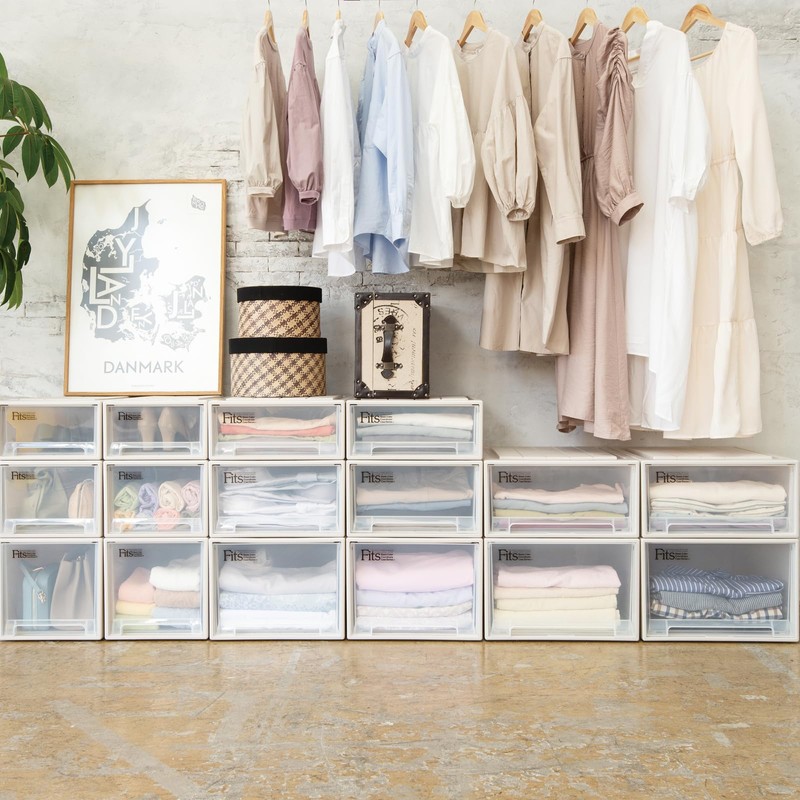 Tenma Fits Case, Storage, Durable, For Small Items, Non-Bending, Garments,