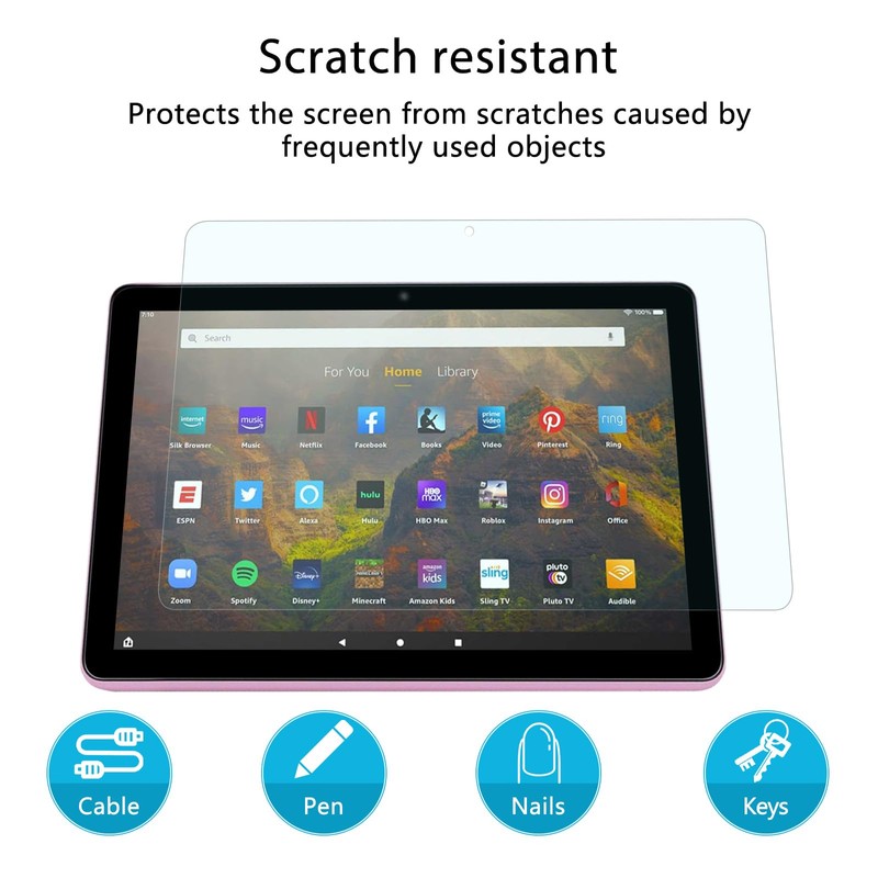PYS Anti Blue Light Screen Protector for Fire 7 Kids