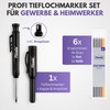 Filzada® 1 x Deep Hole Marker with 6 Extramines -