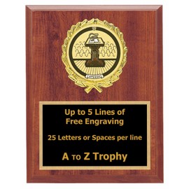 Trophies Speech Plaque Awards 6x8 Wood Public Speaking Speaker Trophy Free Engraving