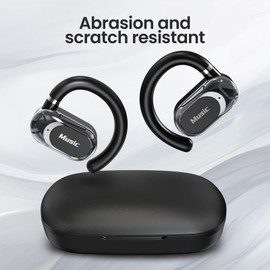 Al Translation Earbuds, Real Time Language Translator Earphone, 150 Languages & 10 Offline, Two-Year Free Subscription & 4-in-1 HD Sound, Easy Use, Fast Reaction for Travel Business Learning - Black