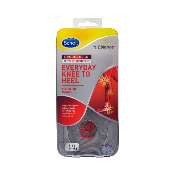 Scholl>Scholl Orthotics/Insoles Scholl In-Balance Insole Knee to Heel - Small