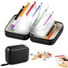 Waterproof Pill Pouch Set, Pill Organizer Binder with 14 Color-Coded