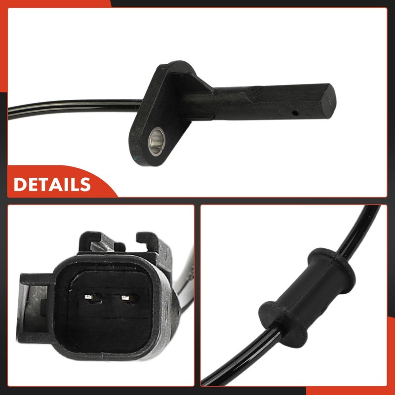 A-Premium ABS Wheel Speed Sensor Compatible with Ram Models -