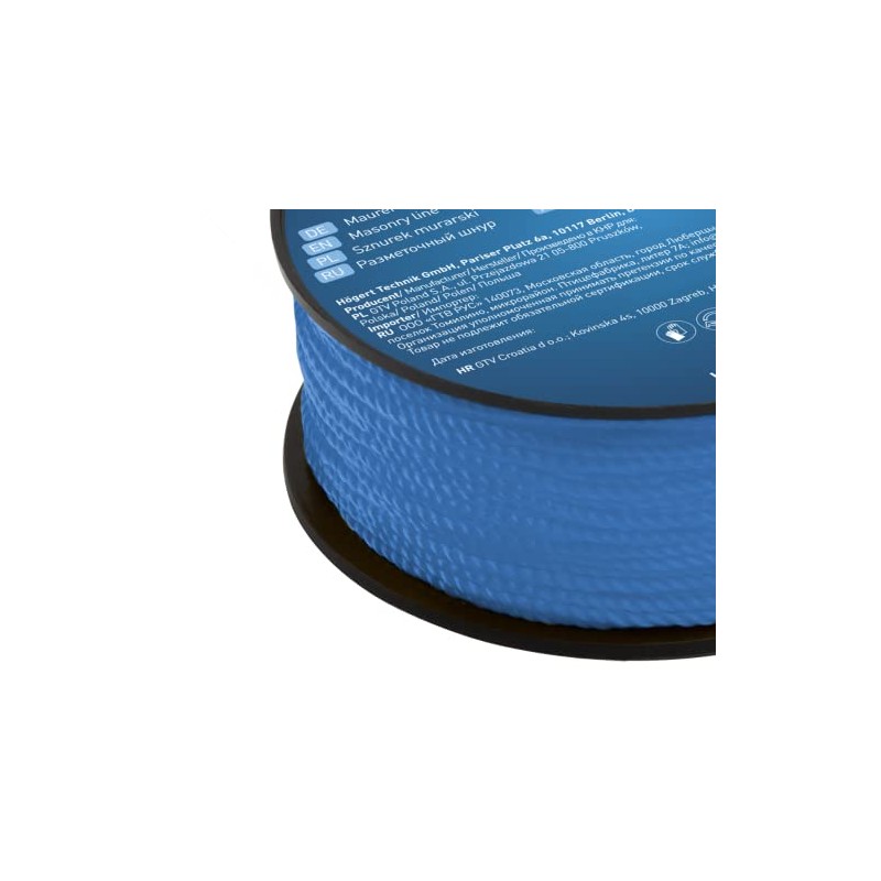 HÖGERT TECHNIK - Masonry cord, construction line, plaster cord, levelling