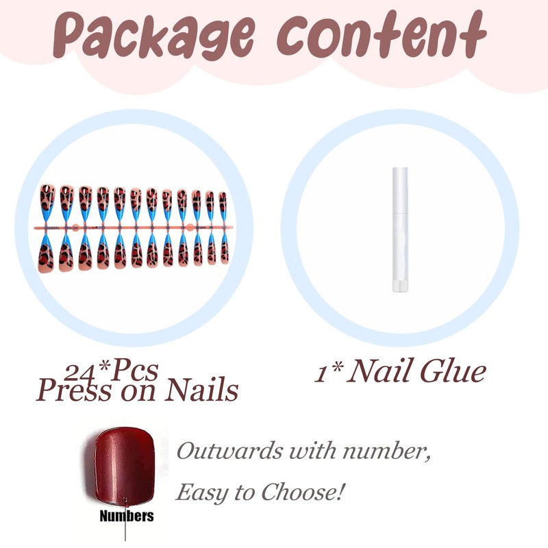 BABALAL Fake Nails BBCRJ3141