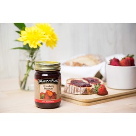 Dillman Farm Strawberry Preserves, 16oz (Pack of 6)