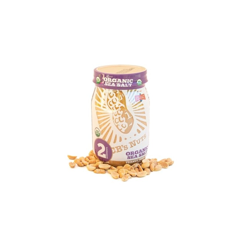 CB's Nuts Organic Salted Creamunchy Peanut Butter with Real Salt