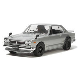 Tamiya 300024335 Nissan 300024335-1:24 Skyline 2000GT-R Street Custom, Faithful Replica, Plastic Construction, Crafts, Model Kit, Assembly, Unpainted