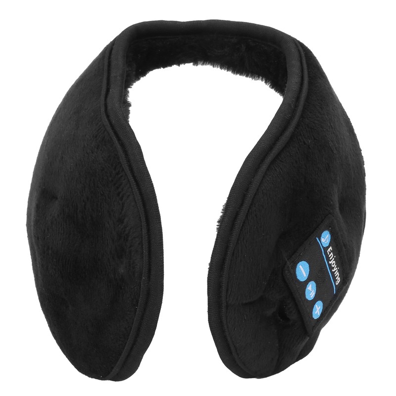 Winter Earmuffs Music for Bluetooth 5.0 Soft Skin Friendly Rechargeable