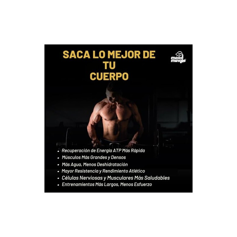 Gomitas De Monohidrato De Creatina 5 G Para Hombres Y