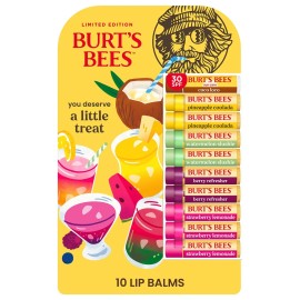 Burt's Bees Burt’s Bees Drink Inspired Lip Balm Pack, 10 Count