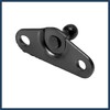 INFINAUTO 4pcs 10mm Auto Ball Studs Mounting Brackets for Gas