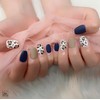 Next day delivery⭐Autumn matte leopard print nails⭐ / 다음날 발송⭐가을