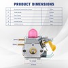 Powtol SST25 Carburetor for Poulan Weedeater Featherlite FL26 FL20 XT260