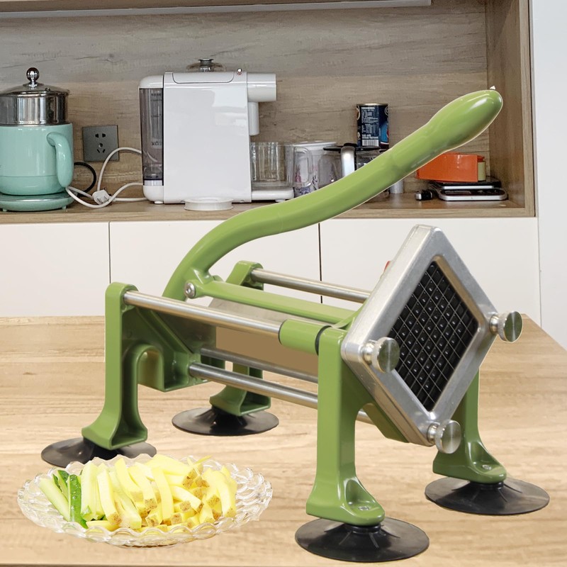MYTASUY Commercial French Fry Cutter Stainless Steel.Potato Cutter for French