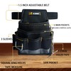 KUNN Electrician Tool Pouch,1680D Durable Tool Pouches with Belt Clip,Small