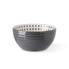Signature Housewares Pad Print Set of 4 Assorted Bowls 6",