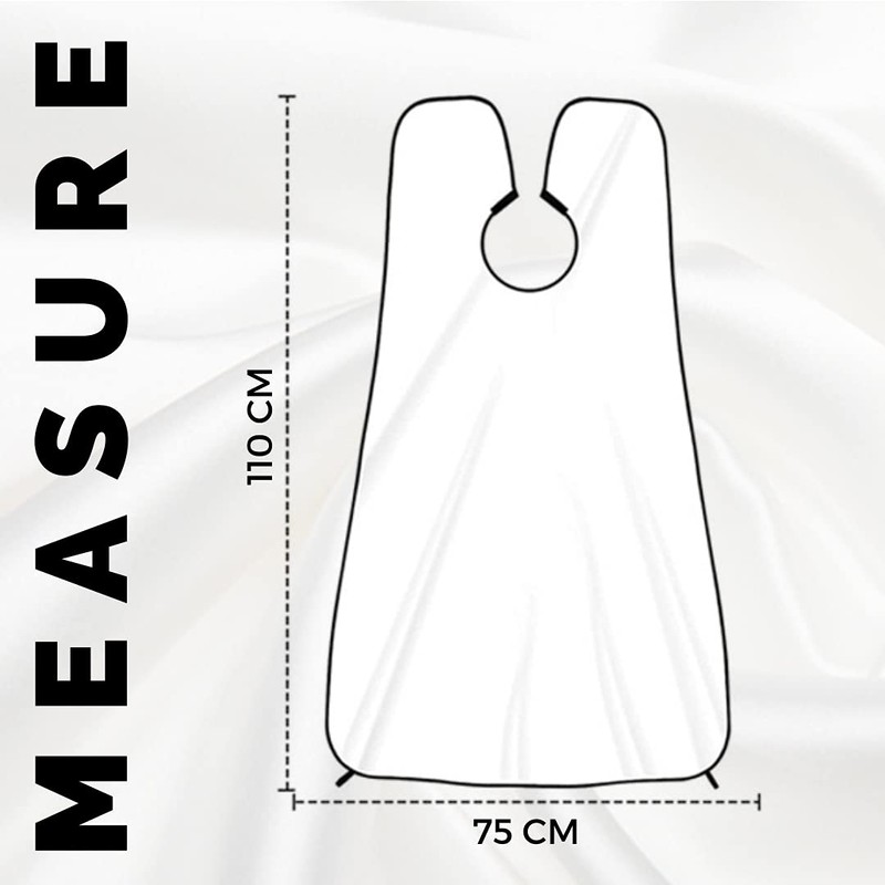 Beard Apron for Men with Suction Cup Apron for Shaving