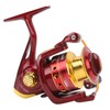 8 Bearing Fishing Spinning Reel Red Color 5.2:1 Gear Ratio