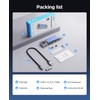ORICO 40Gbps M.2 NVMe SSD Enclosure with Built-in Cooling Fan,