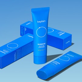 non-plane [1+1] Be Plain Sunmuse Moisture Sun Cream (SPF50+/PA++++) 50ml, 2 units / [1+1] 비플레인 선뮤즈 모이스처 선크림 (SPF50+/PA++++) 50ml, 2개